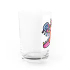 ゆるっと北欧デザイン♪Pahvi Elukat パフヴィ・エルカットのVirtahepo ゔぃるたへぽ　カバちゃん Water Glass :left