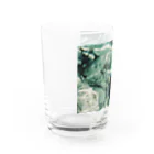 Let's Go for a Walkの宮古島の碧いサカナ Water Glass :left