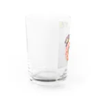 kumamia（くまみあ）のくまの3兄弟（ストロベリードーナツ） Water Glass :left