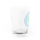 光のフラーレン33の光の曼荼羅　涼風 Water Glass :left