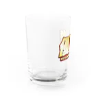 takoyakiGashet Suzuri店の優　勝 Water Glass :left