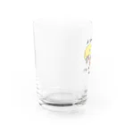 あいあむんちょショップの襟足さきいか Water Glass :left