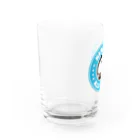 ken_ikedaの腹巻きアザラシ君(ブルー) Water Glass :left