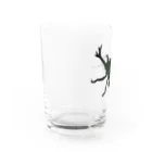 キッズモード某のスイカリュックのカブトムシ Water Glass :left