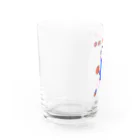 NIKORASU GOのバスケットデザイン「ドリブラー」＜英語バージョン＞＜tシャツ　パーカー　スウェット　ETC＞ Water Glass :left