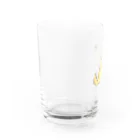 sunsum.Bの踏ん張りゴールデン Water Glass :left