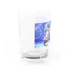 かわよ喫茶なめのニチカわよきグッズ Water Glass :left