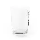 jsprintstudioのレトロゲームすたいるキュンです。黒文字Ver. Water Glass :left