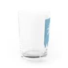 キッズモード某の浅葱色の隊旗 Water Glass :left