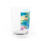 Art Room SunSの粟国島　ナポレオンフィッシュ Water Glass :left
