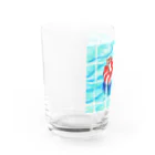 segasworksのプールのトラちゃん Water Glass :left