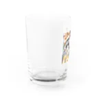 あちちゃんの猫耳のカップル Water Glass :left