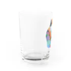 yucca-ticcaの三毛猫 Water Glass :left