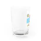 ほのぼのモカくんのモカの夏休み Water Glass :left