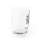 ピュアワン コルセット ワークスのメインロゴ柄 Water Glass :left