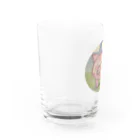 スーパーピッグSUZURI店のスーパーピッグ Water Glass :left