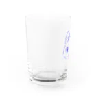 ４つの肉球のとにかく食べて寝るのが好きなネコ Water Glass :left