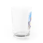 カモ虎HOUSEの思い出の課長グラス Water Glass :left