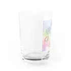 COCONUTchanのカタカムナ第5首から第11首グッズ Water Glass :left