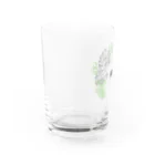 Pecorinoのモンステラと一緒 Water Glass :left