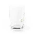 かわいいコーギーのもうむり Water Glass :left