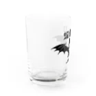 UETSUJI Shotaroの蝙蝠印 ／ BAT MARK Water Glass :left