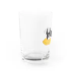 はねまる ショップの夢みるボストンテリア Water Glass :left