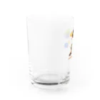 Sky00のアライグマおめでとうくん。 Water Glass :left