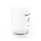 fragile×××のfeel by sight Water Glass :left