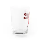 NIKORASU GOの赤トンボ＜かなバージョン＞ Water Glass :left