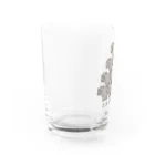 キッズモード某のサイが十匹 さいとうさん Water Glass :left