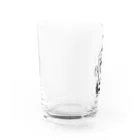 MMA&BJJ BLOWS 中蔵別邸のビアタンくんビアグラス（クリア） Water Glass :left