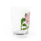 JapaneseArt Yui Shopの牡丹 Water Glass :left