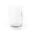 Chapicomon715の三白にゃん　み〜にゃ Water Glass :left