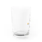 86_hamburgerのみかんヲッチ Water Glass :left