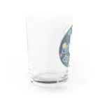 まりもの宇宙ユキヒョウ Water Glass :left