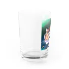 三好結衣のタイガーくん Water Glass :left