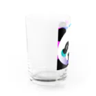 クリエイティブ・クリーチャーショップの蛍光ポップパンダ Water Glass :left