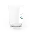 Yurufuwa_Laboの“ミズすきなやーつ" Water Glass :left