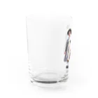 あおはるのかわいい双子ちゃん Water Glass :left