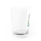 フクロウの森の癒しフクロウ Water Glass :left