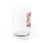 Artistry Blossomsのfantasy Flower Water Glass :left