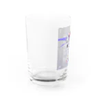 にゃもふぇのQちゃん Water Glass :left