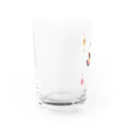 IROnoMADOのピエロちゃん Water Glass :left