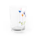 かえるのうた子のかえると風船 Water Glass :left