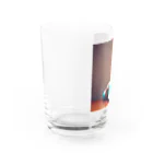 たらたらこっこのふとったこども Water Glass :left