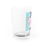 ニコニコマーケットの可愛いにこちゃん Water Glass :left