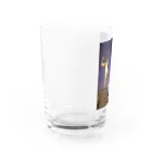 kokyu.jpの釧路幣舞橋の銅像 Water Glass :left