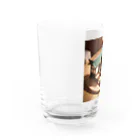 chocobo25whiteのミニチュアな日本家屋01 Water Glass :left