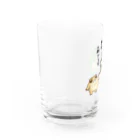 たろの一杯どうぞ　カエル　グラス Water Glass :left